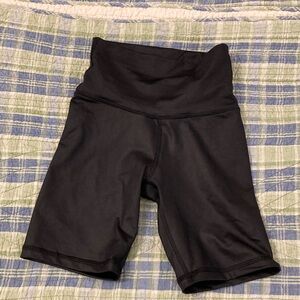 Aerie Classic Black Bike Shorts